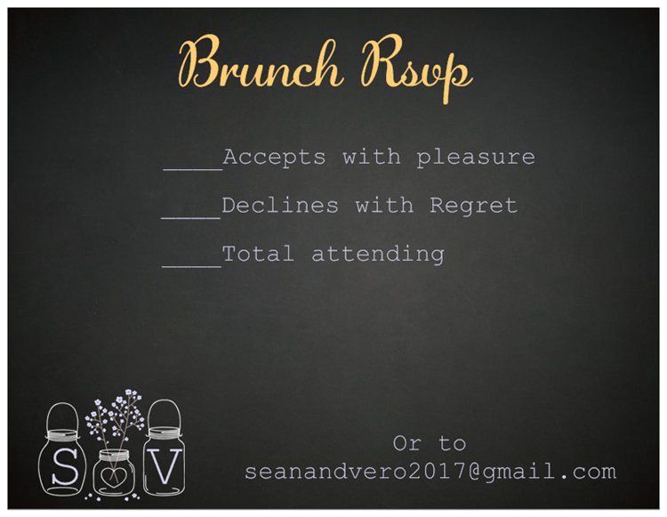 RSVP Brunch